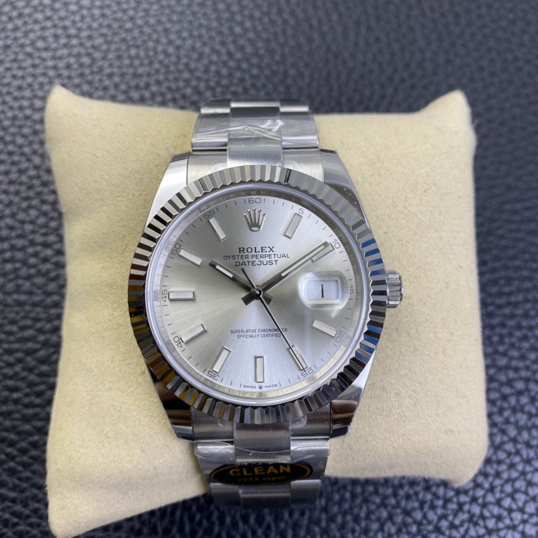 デイトジャストm126334-0004 ROLEXコピーシルバーダイヤル希少時計