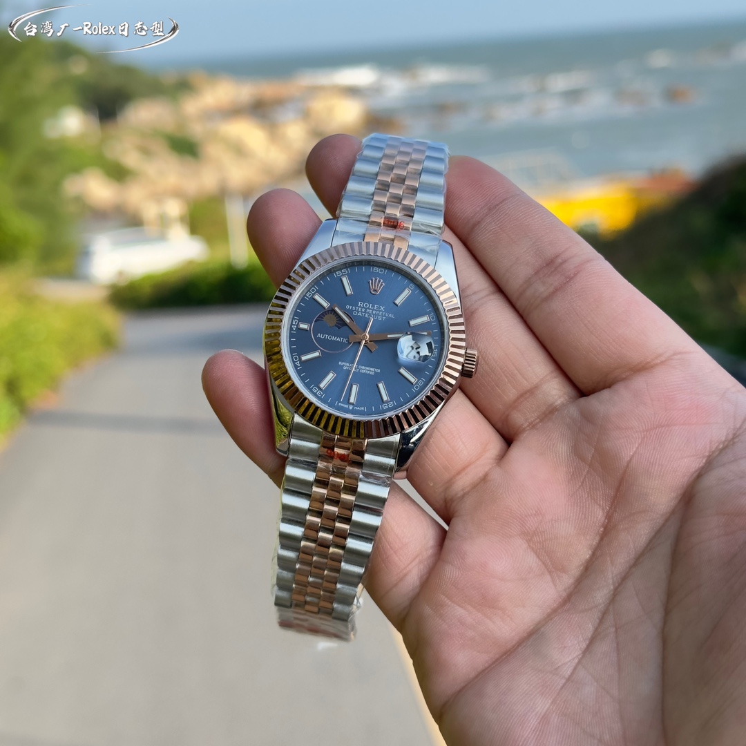 ROLEX工場スーパーコピーデイトジャスト115593GV【太陽、月、星】[3]